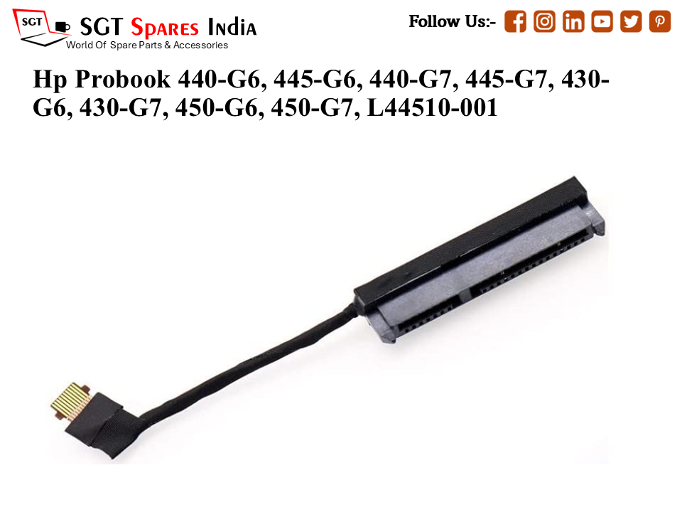 H-p Probook 440-G6, 445-G6, 440-G7, 445-G7, 430-G6, 430-G7, 450-G6, 450-G7, L44510-001 Laptop Hard-Disk (HDD) Cable