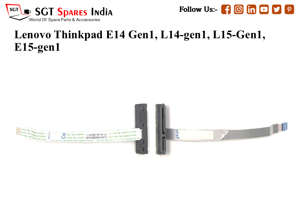 Le-novo Thinkpad E14 Gen1, L14-gen1, L15-Gen1, E15-gen1 Laptop Hard-Disk (HDD) Cable