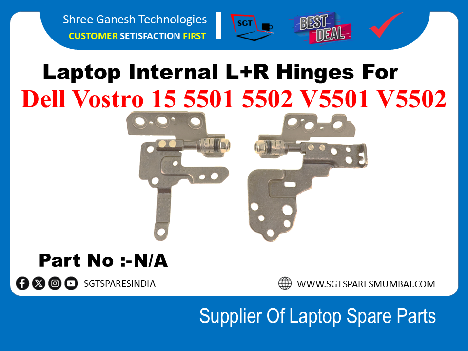 Dell Vostro 15 5501 5502 V5501 V5502 рдХреЗ рд▓рд┐рдП рд▓реИрдкрдЯреЙрдк рдЖрдВрддрд░рд┐рдХ L+R рдЯрд┐рдХрд╛
