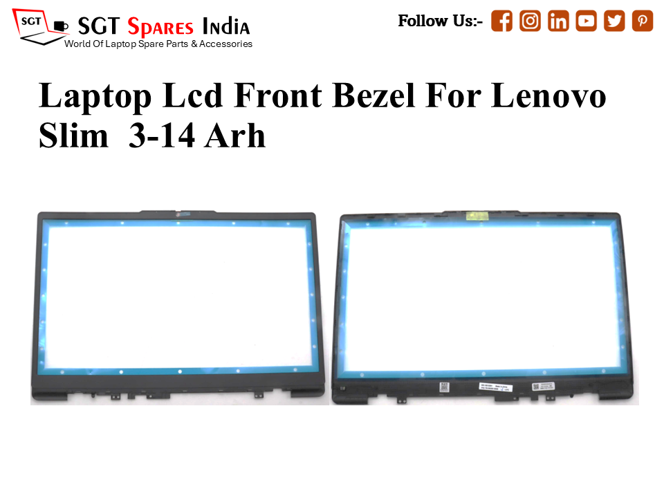 Laptop Lcd Front Bezel For Lenovo Slim 3-14 Arh