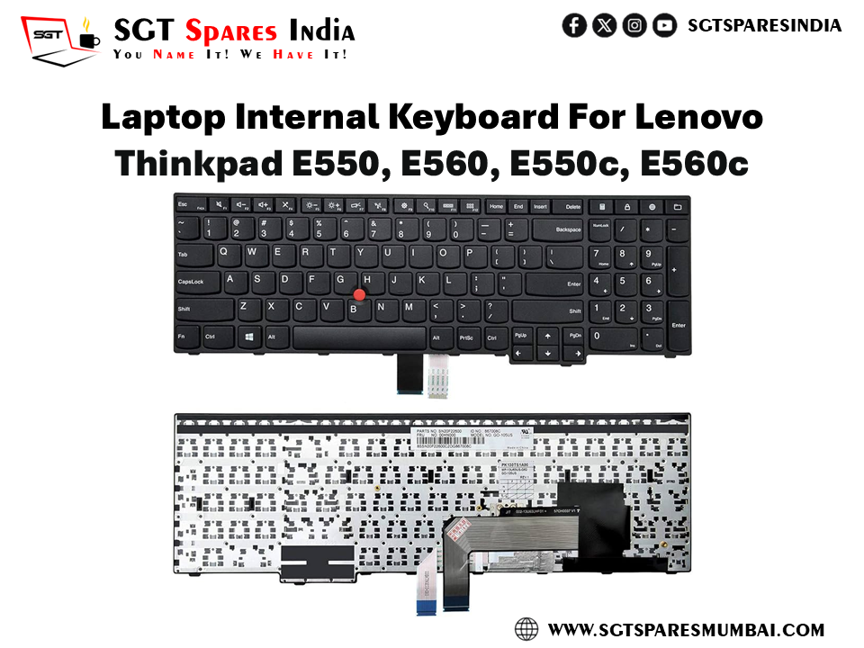 Laptop Internal Keyboard For Lenovo Thinkpad E550, E560, E550c, E560c