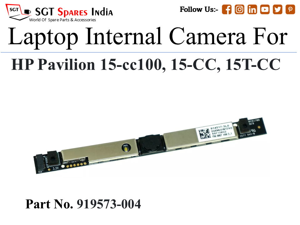 H-p 919573-004 Laptop Internal Camera For HP Pavilion 15-cc100, 15-CC, 15T-CC