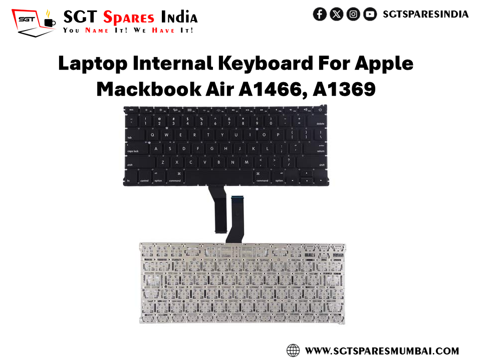 Laptop Internal Keyboard For Apple Mackbook Air A1466, A1369