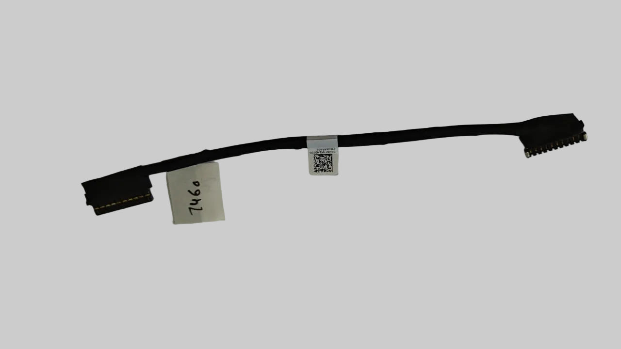Laptop Battery Cable for, Dell Precision 7750 7760, 7550 7560 7660, PKWVM C903V 0CR72X CR72X 068N03 0447VR, N11W2 0J6M97, J6M97 DC02003NV00, DC02003UO00, 0N11W2, battery cable