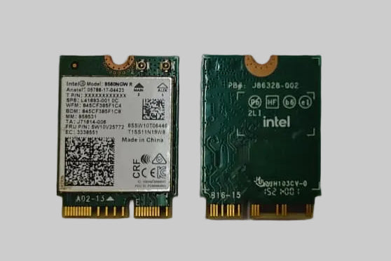 LAPTOP WIFI CARD FOR Intel 9560NGW0 956802.11AC 5G G86C0007S810 l41693-001 j71814-001 WIFI CARD