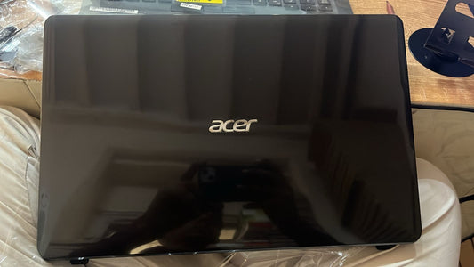 Acer Aspire E1-571, E1-531, E1-521, E1-571g, Ne56r Laptop Lcd Top Cover Bezel Hinges with Touchpad Palmrest and Bottom Base Full Body Assembly