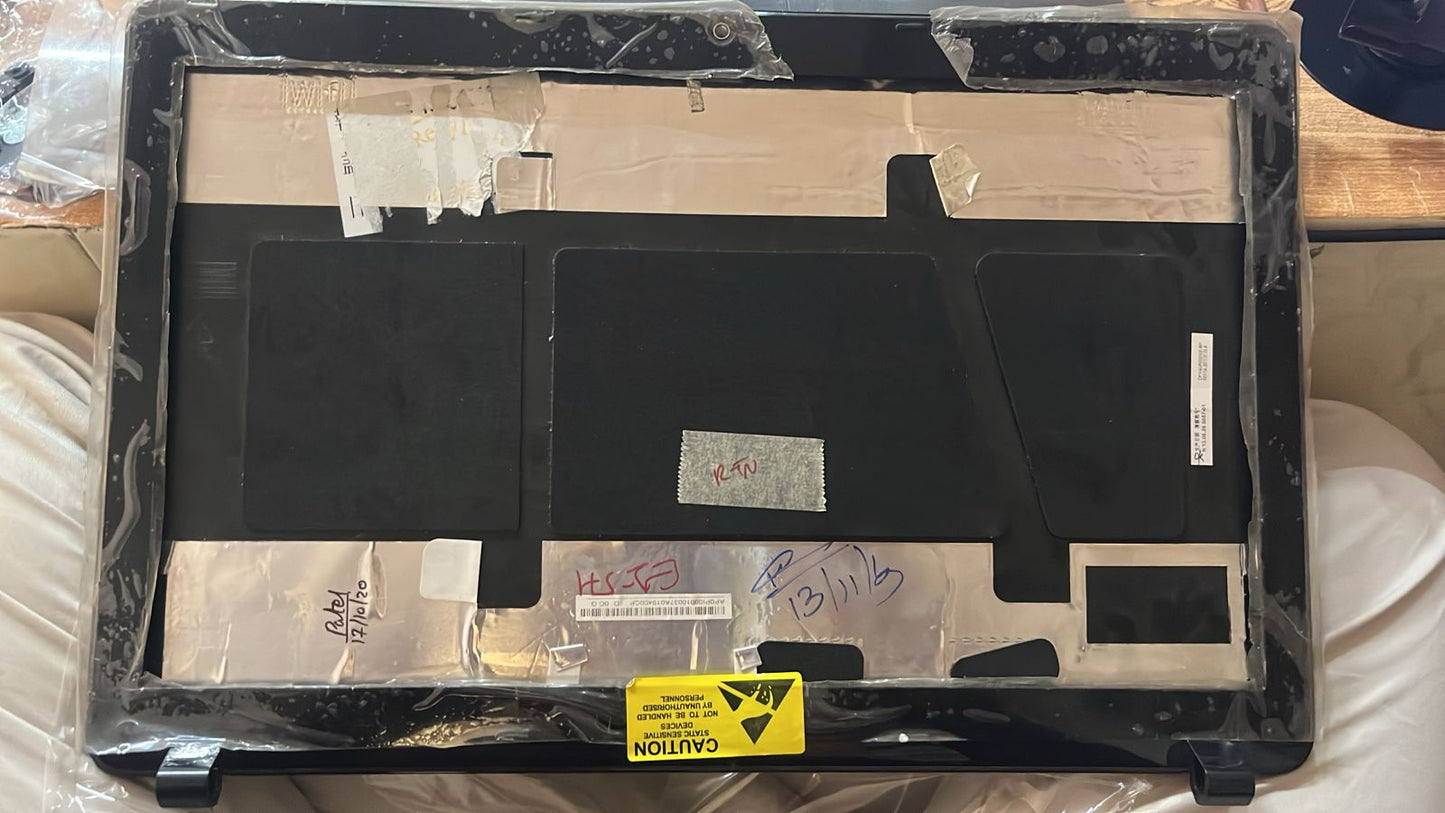Acer Aspire E1-571, E1-531, E1-521, E1-571g, Ne56r Laptop Lcd Top Cover Bezel Hinges with Touchpad Palmrest and Bottom Base Full Body Assembly