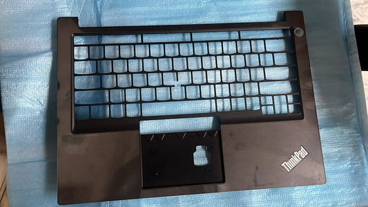 Lenovo Thinkpad E14 Gen1 Laptop Lcd Top Cover Bezel with Touchpad Palmrest and Bottom Base Full Body Assembly