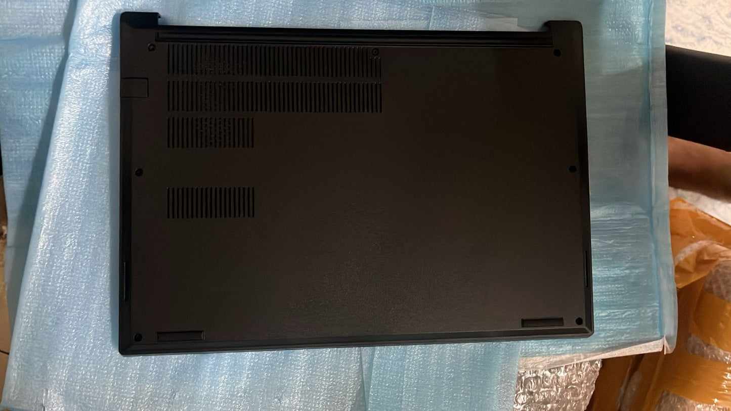 Lenovo Thinkpad E14 Gen1 Laptop Lcd Top Cover Bezel with Touchpad Palmrest and Bottom Base Full Body Assembly