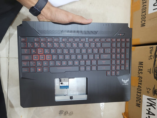Asus Tuf Gaming Fx505, Fx505d Fx505g Palmrest (Touchpad) with Bottom Base (CD Body)