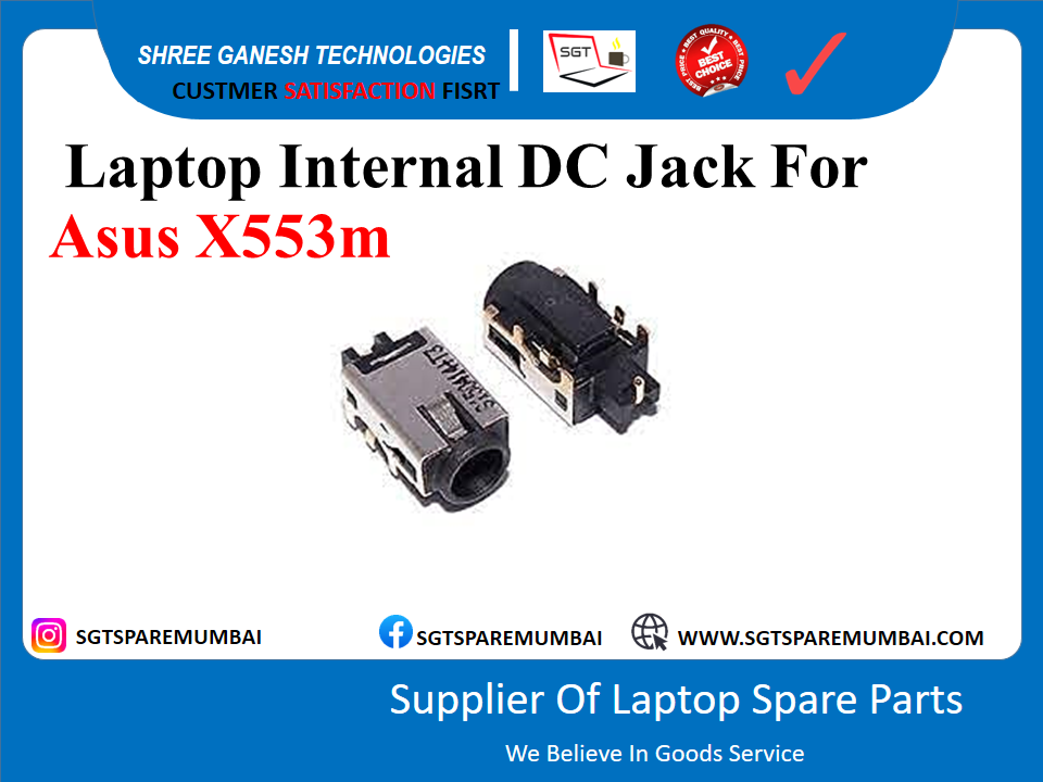 рд▓реИрдкрдЯреЙрдк рдЖрдВрддрд░рд┐рдХ рдбреАрд╕реА рдЬреИрдХ Asus X553 m рдХреЗ рд▓рд┐рдП P/N NO: - LAPH9737;