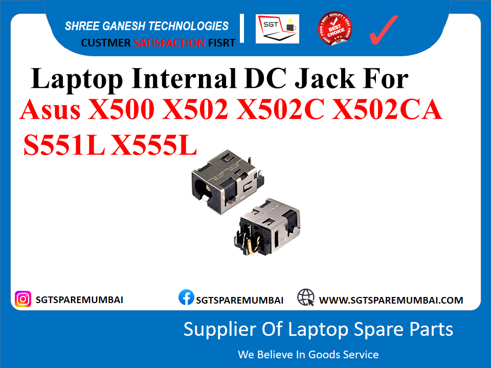 рд▓реИрдкрдЯреЙрдк рдЖрдВрддрд░рд┐рдХ рдбреАрд╕реА рдЬреИрдХ Asus X500 X502 X502C X502CA S551L X555LD P/N NO:-X555L рдХреЗ рд▓рд┐рдП