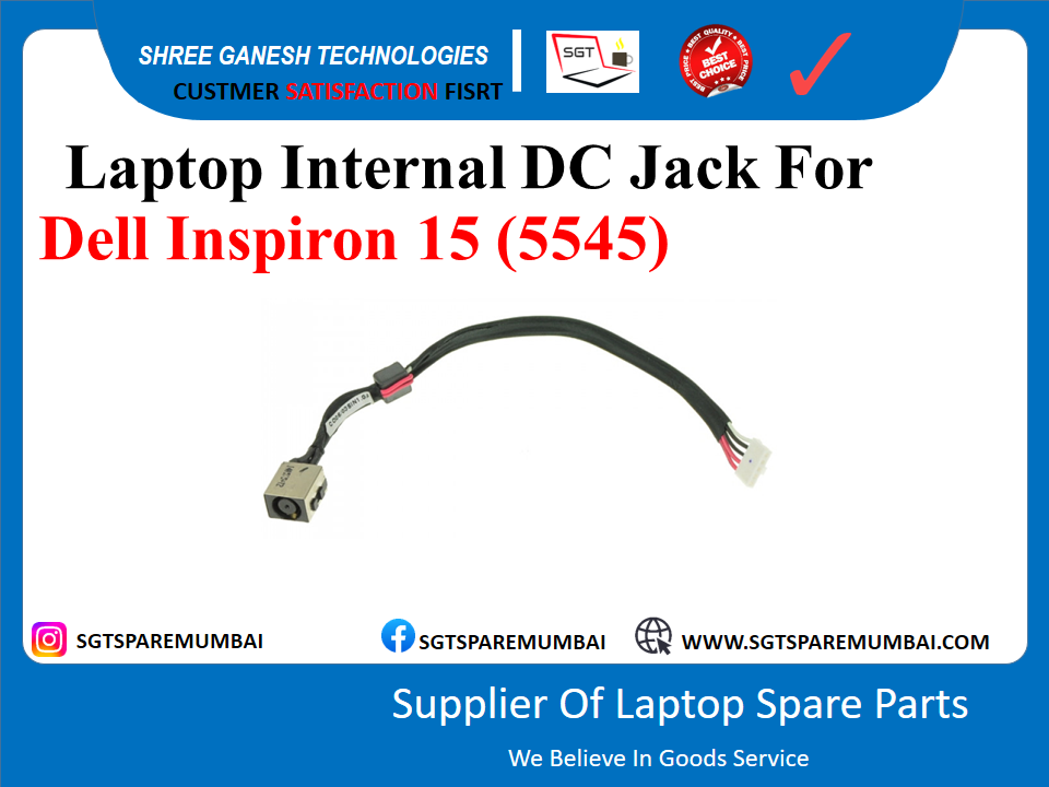 Laptop Internal DC Jack For Dell Inspiron 15 (5545)