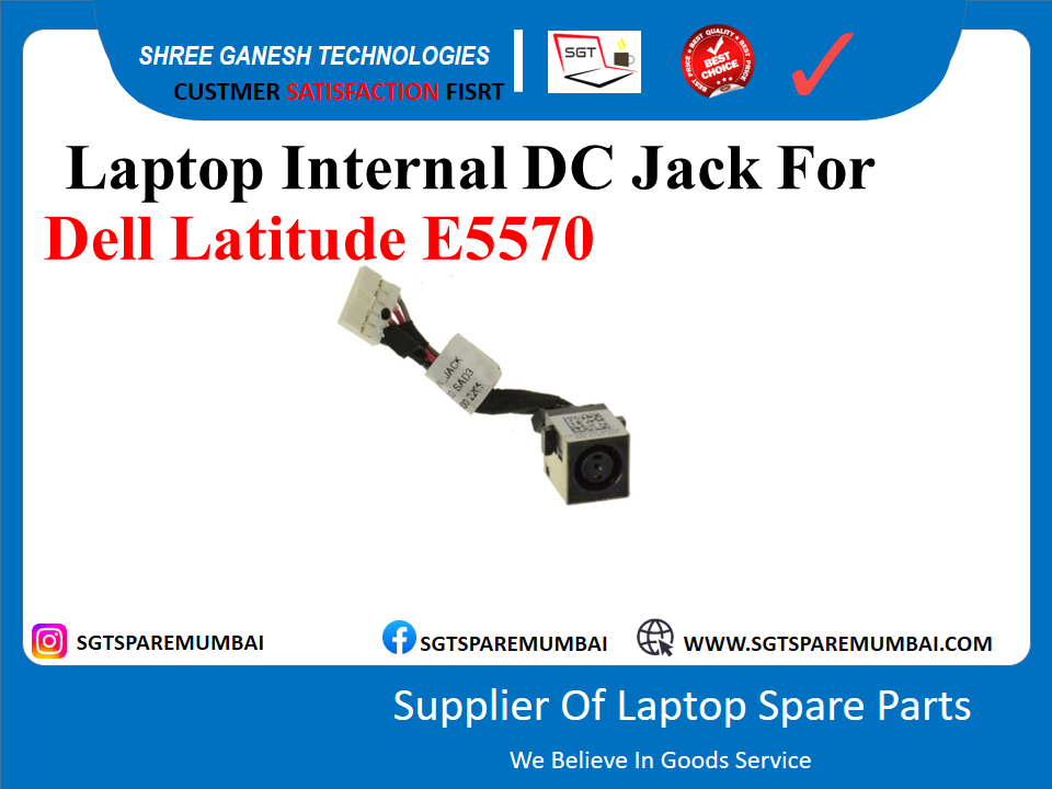 Dell Latitude E5570 рдХреЗ рд▓рд┐рдП рд▓реИрдкрдЯреЙрдк рдЖрдВрддрд░рд┐рдХ DC рдЬреИрдХ P/N NO:-DCJK0259