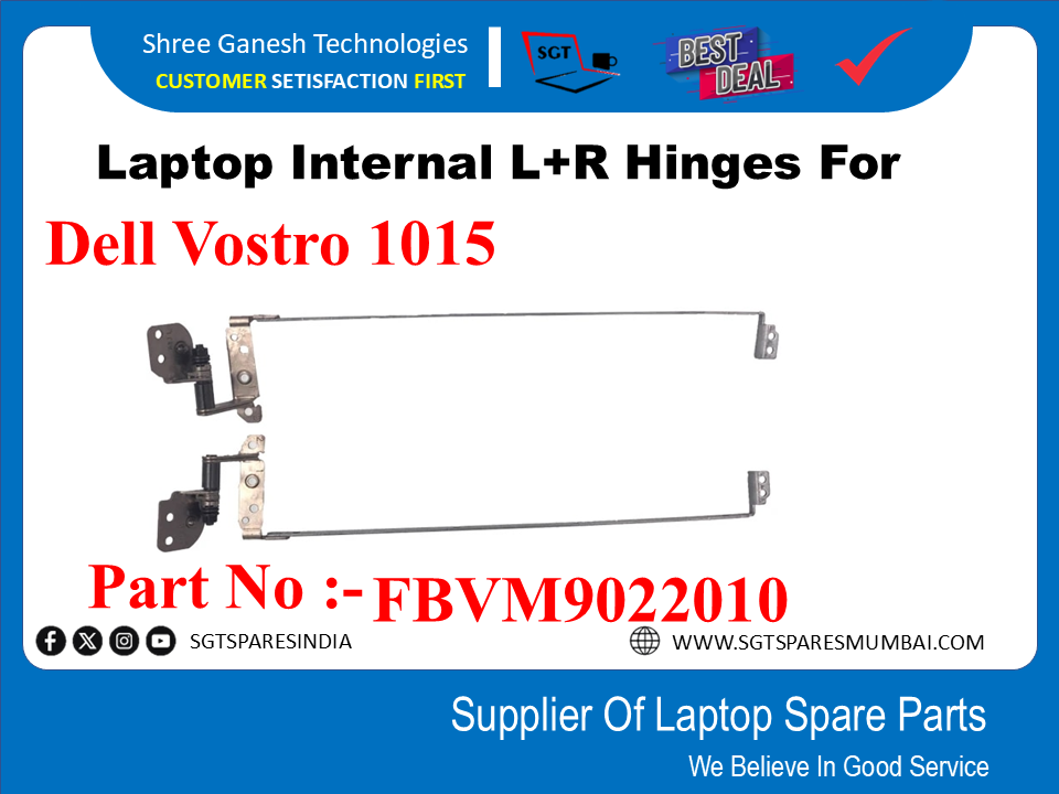 Dell Vostro 1015 рдХреЗ рд▓рд┐рдП рд▓реИрдкрдЯреЙрдк рдЗрдВрдЯрд░рдирд▓ L+R рд╣рд┐рдВрдЬ рднрд╛рдЧ рд╕рдВрдЦреНрдпрд╛:-FBVM9022010