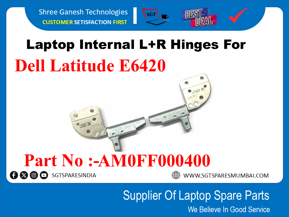 Dell Latitude E6420 рдХреЗ рд▓рд┐рдП рд▓реИрдкрдЯреЙрдк рдЖрдВрддрд░рд┐рдХ L+R рдЯрд┐рдХрд╛ рднрд╛рдЧ рд╕рдВрдЦреНрдпрд╛:-AMOFF000400