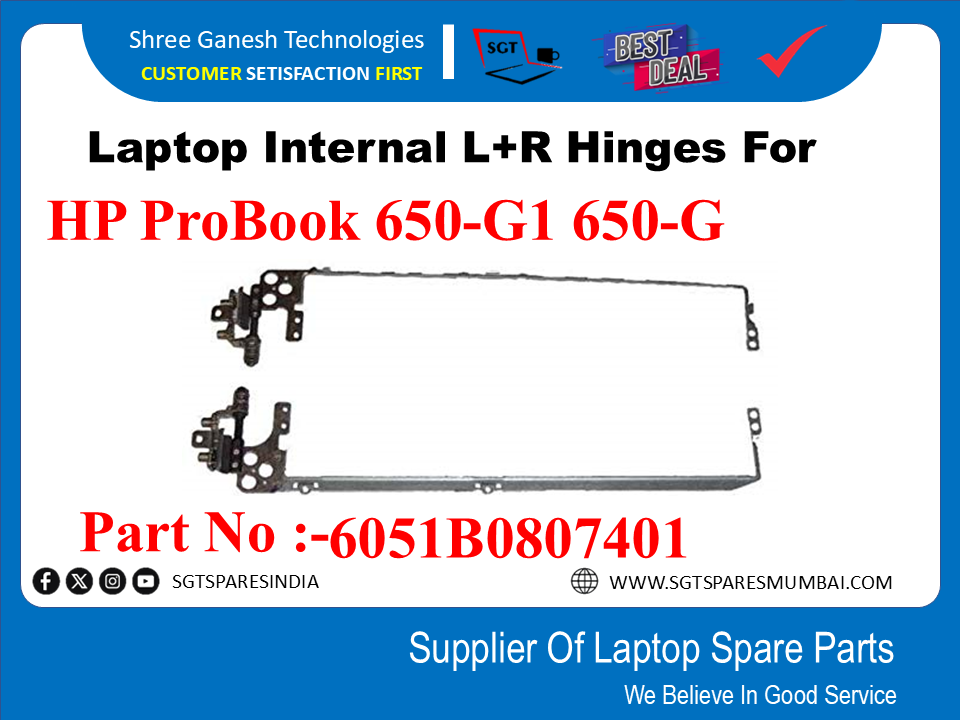 HP ProBook 650-G1 650-G2 рдкрд╛рд░реНрдЯ рдирдВрдмрд░:-6051B0807401 рдХреЗ рд▓рд┐рдП рд▓реИрдкрдЯреЙрдк рдЖрдВрддрд░рд┐рдХ L+R рдЯрд┐рдХрд╛