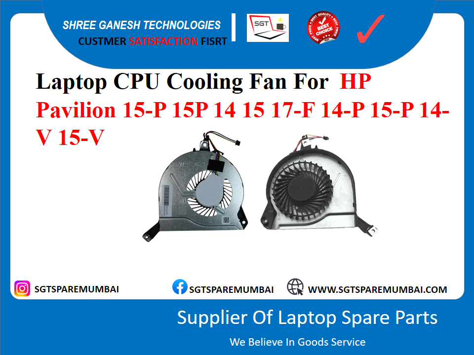 HP Pavilion 15-P 15P 14 15 17-F 14-P 15-P 14- V 15-V рдХреЗ рд▓рд┐рдП рд▓реИрдкрдЯреЙрдк CPU рдХреВрд▓рд┐рдВрдЧ рдлреИрди