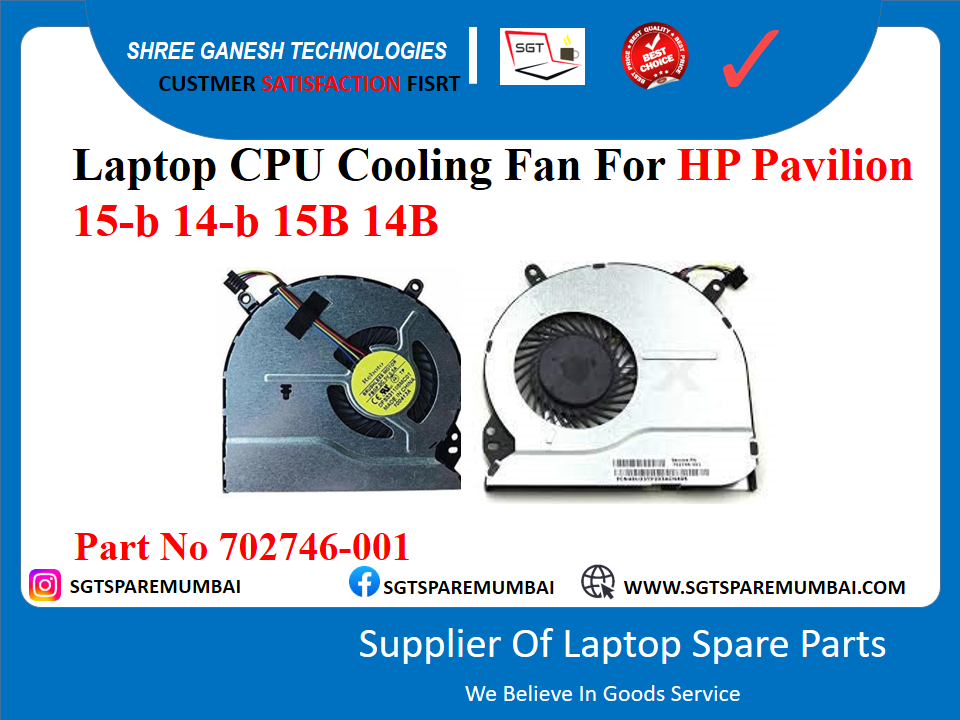 HP Pavilion 15-b 14-b 15B 14B рдкрд╛рд░реНрдЯ рдирдВрдмрд░ 702746-001 рдХреЗ рд▓рд┐рдП рд▓реИрдкрдЯреЙрдк CPU рдХреВрд▓рд┐рдВрдЧ рдлреИрди