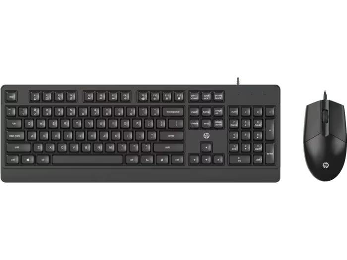 HP KM180 Wired Mouse and Keyboard Combo