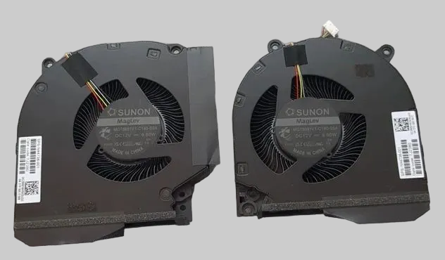 HP OMEN 16-WD 16-R 16-S 16-AE 12V 5v 60w 80W PAIR FAN