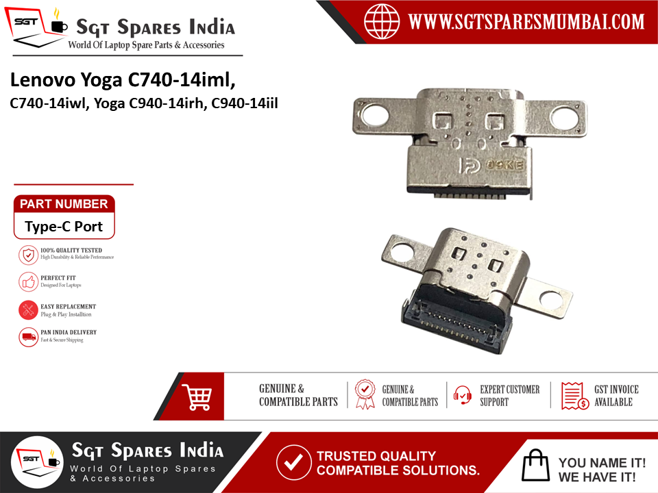 Lenovo Yoga C740-14iml, C740-14iwl, Yoga C940-14irh, C940-14iil DC