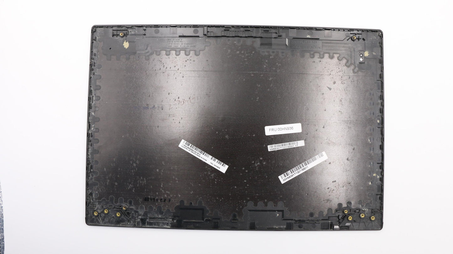 LAPTOP LCD BACK COVER WITH BAZEL N HINGES FOR LENOVO X1 CARBON 3RD GEN