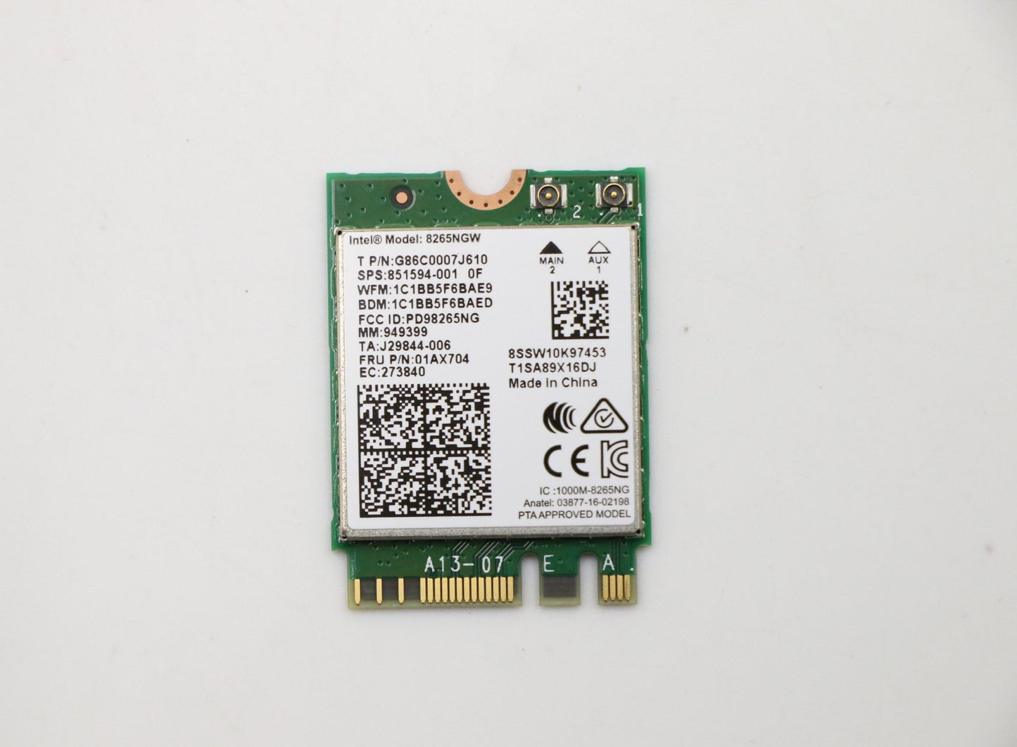 LAPTOP INTERNAL WIFI CARD FOR LENOVO FLEX 6-14IKB