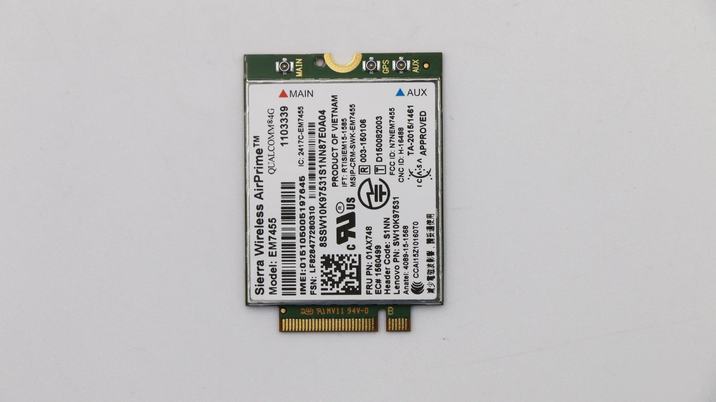 LAPTOP INTERNAL WIFI CARD FOR LENOVO THINKPAD L570