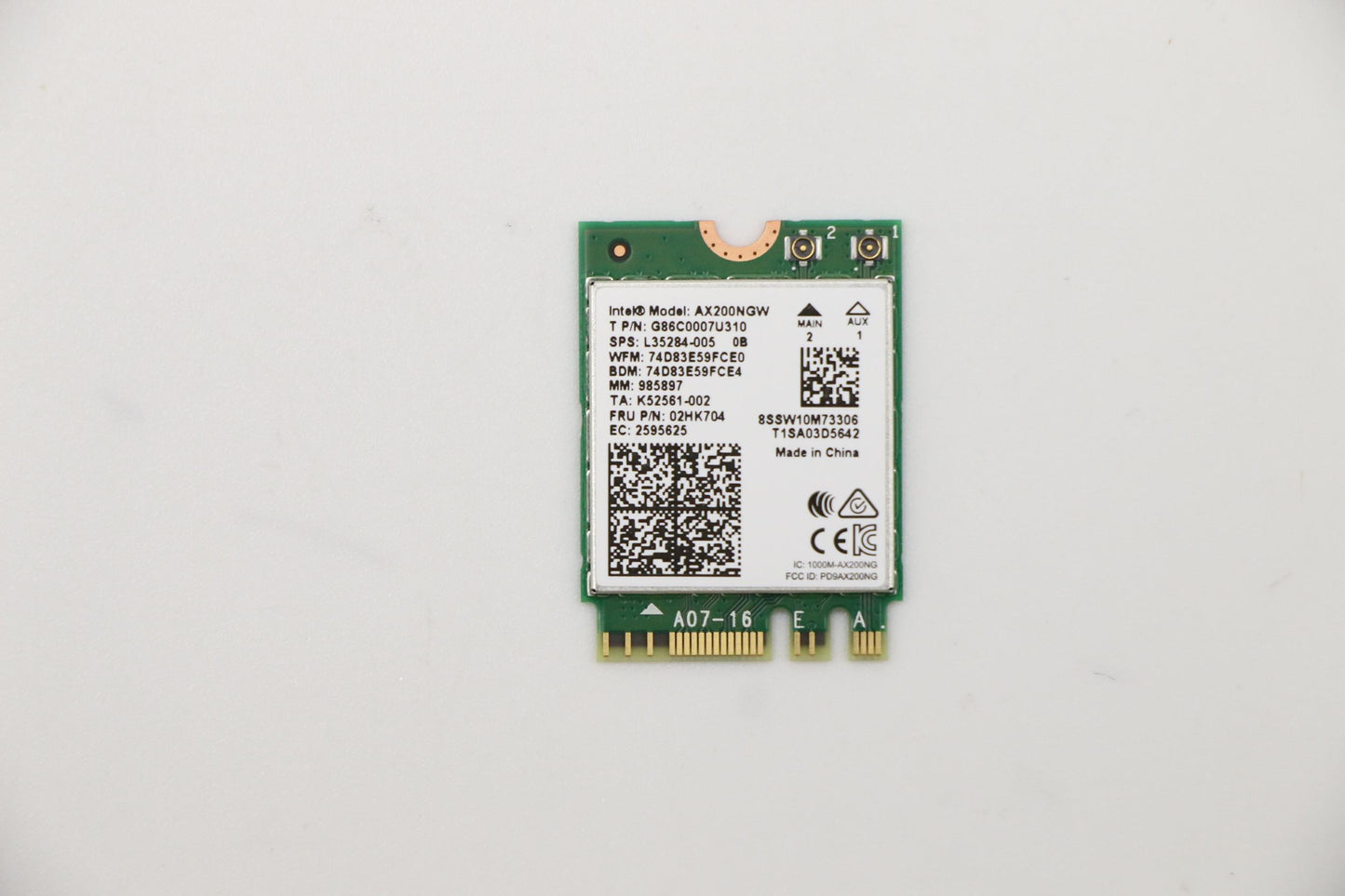 LAPTOP INTERNAL WIFI CARD FOR LENOVO THIKPAD E14 GEN 2