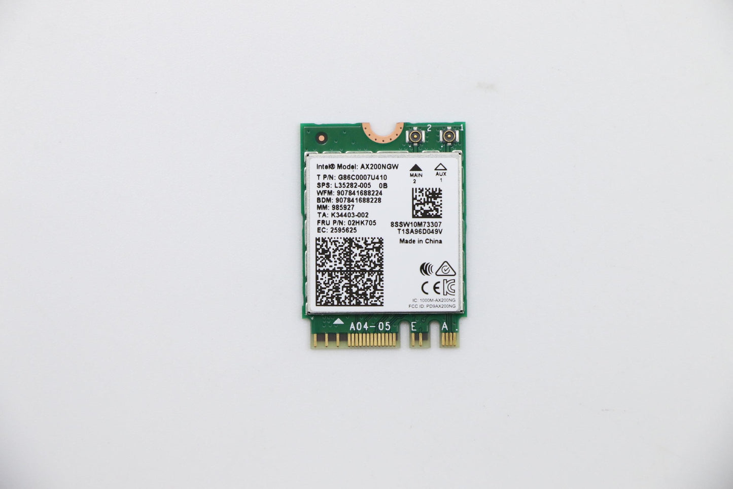 LAPTOP INTERNAL WIFI CARD FOR LENOVO LEGION 5-15ARH