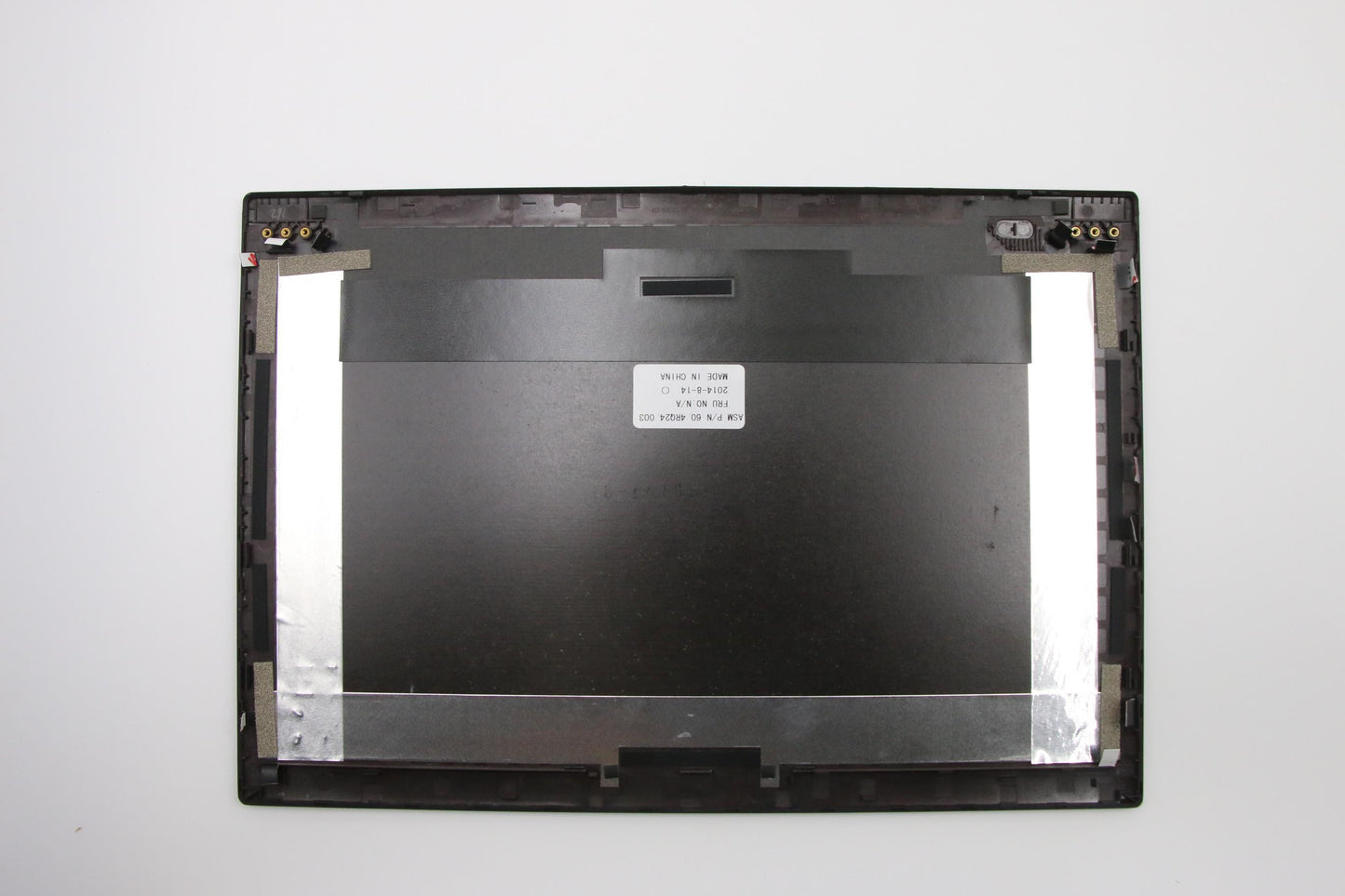 LAPTPO LCD BACK COVER WITH BAZEL WITH HINGES FOR LENOVO THINKPAD X1 CARBON 1ST GEN