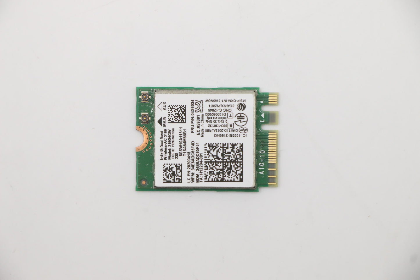 LAPTOP INTERNAL WIFI CARD FOR LENOVO IDEAPAD B40-70