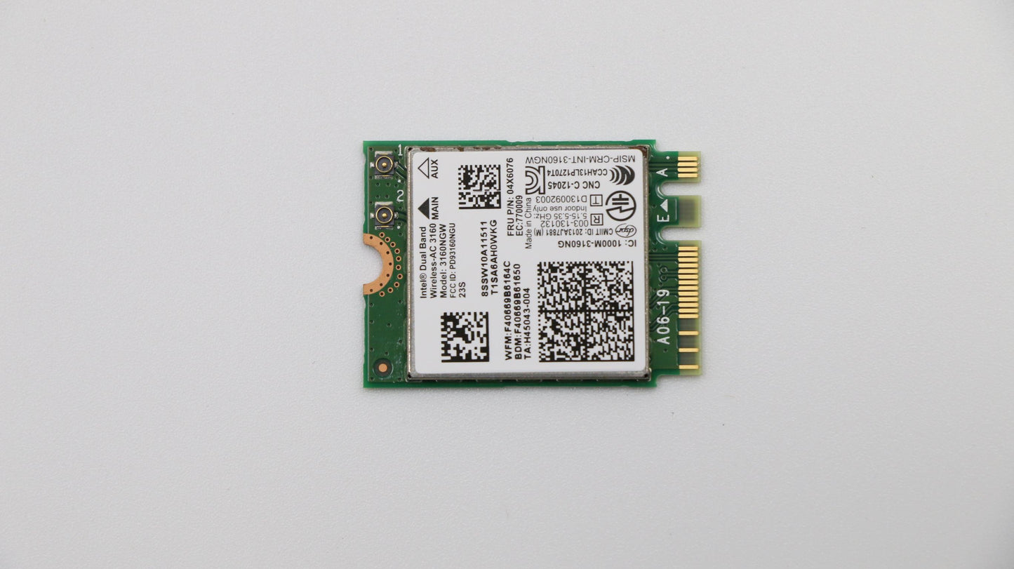 LAPTOP INTERNAL WIFI CARD FOR LENOVO THINKPAD E450