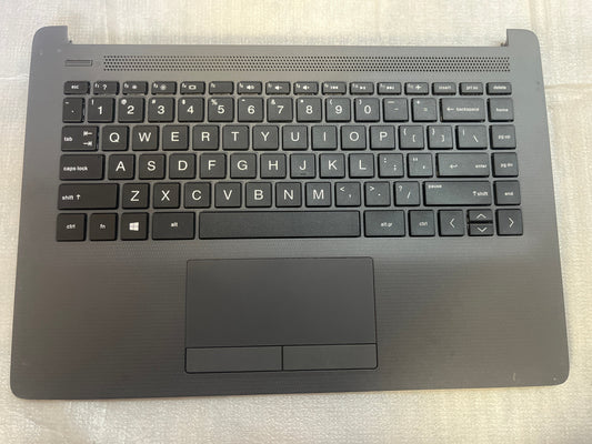 LAPTOP PALMREST(TOUCHPAD) WITH KEYBOARD WITH LOGIC CARD FOR HP 240-G7, 245-G7, 246-G7, 14-CK, 14-CM, 14Q-CS, 6070B1306305 L44060-001