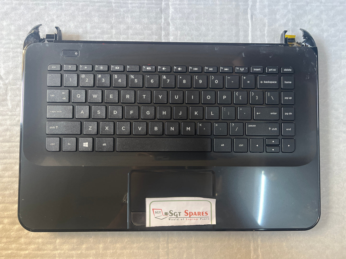 LAPTOP PALMREST TOUCHPAD WITH KEYBOARD AND BOTTOM BASE FOR HP 240-G2, 14-D