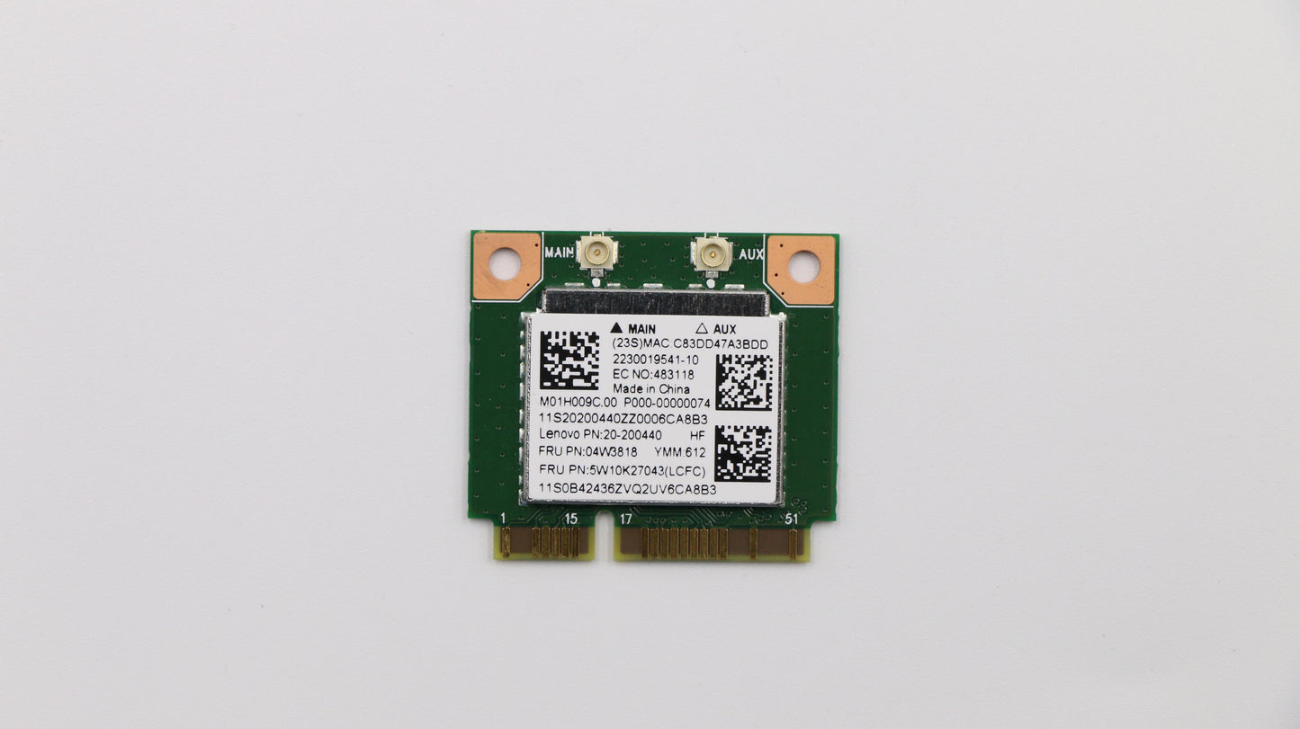 laptop internal wifi card for lenovo ideapad 100-15ibd