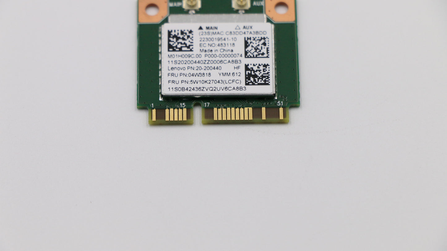 laptop internal wifi card for lenovo ideapad 100-15ibd