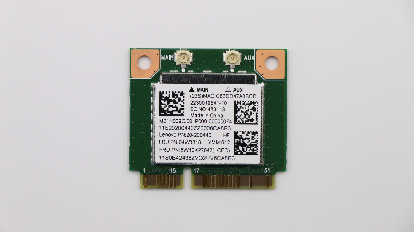 laptop internal Wi-Fi card for lenovo ideapad 100-14ibd