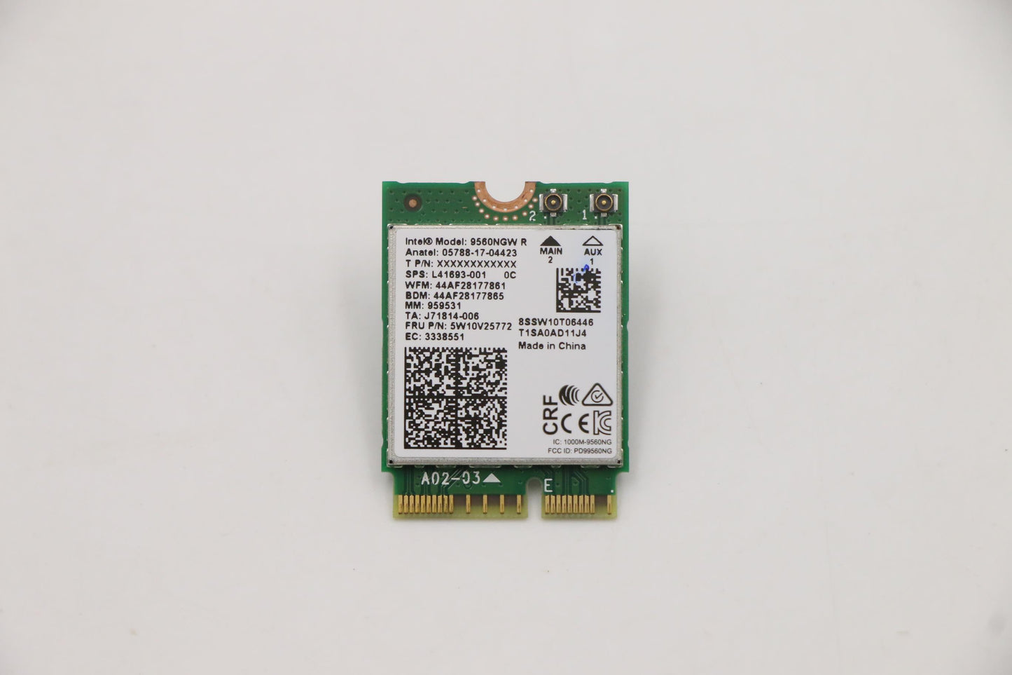 LAPTOP INTERNAL WIFI CARD FOR LENOVO IDEAPAD 3-14IIL