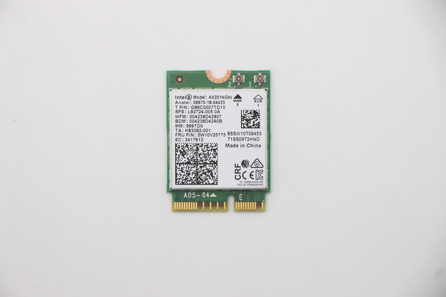 LAPTOP INTERNAL WIFI CARD FOR LENOVO IDEAPAD 5PRO