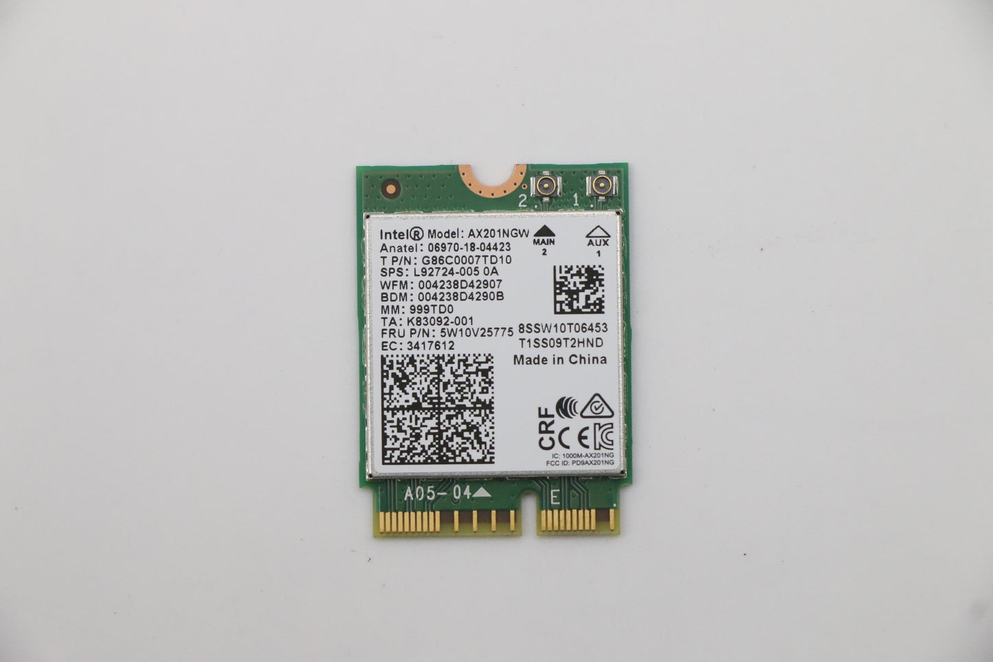 LAPTOP INTERNAL WIFI CARD FOR LENOVO IDEAPAD 5PRO