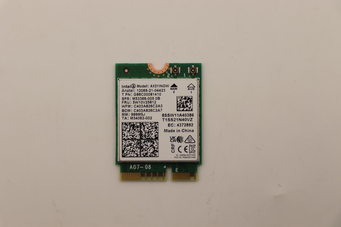 LAPTOP INTERNAL WIFI CARD FOR LENOVO IDEAPAD FLEX 7-14