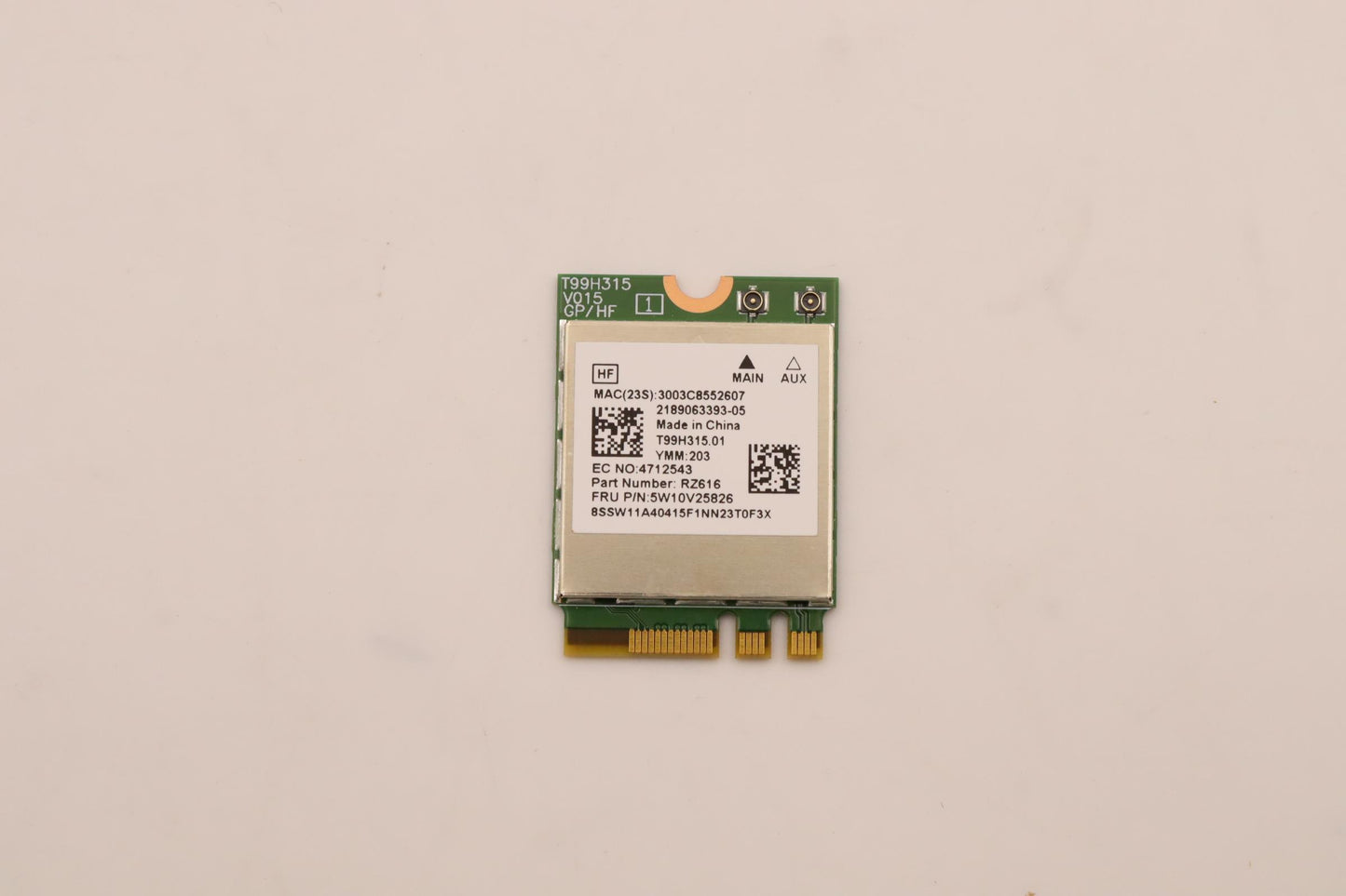 LAPTOP INTERNAL WIFI CARD FOR LENOVO LEGOIN 5-16APH