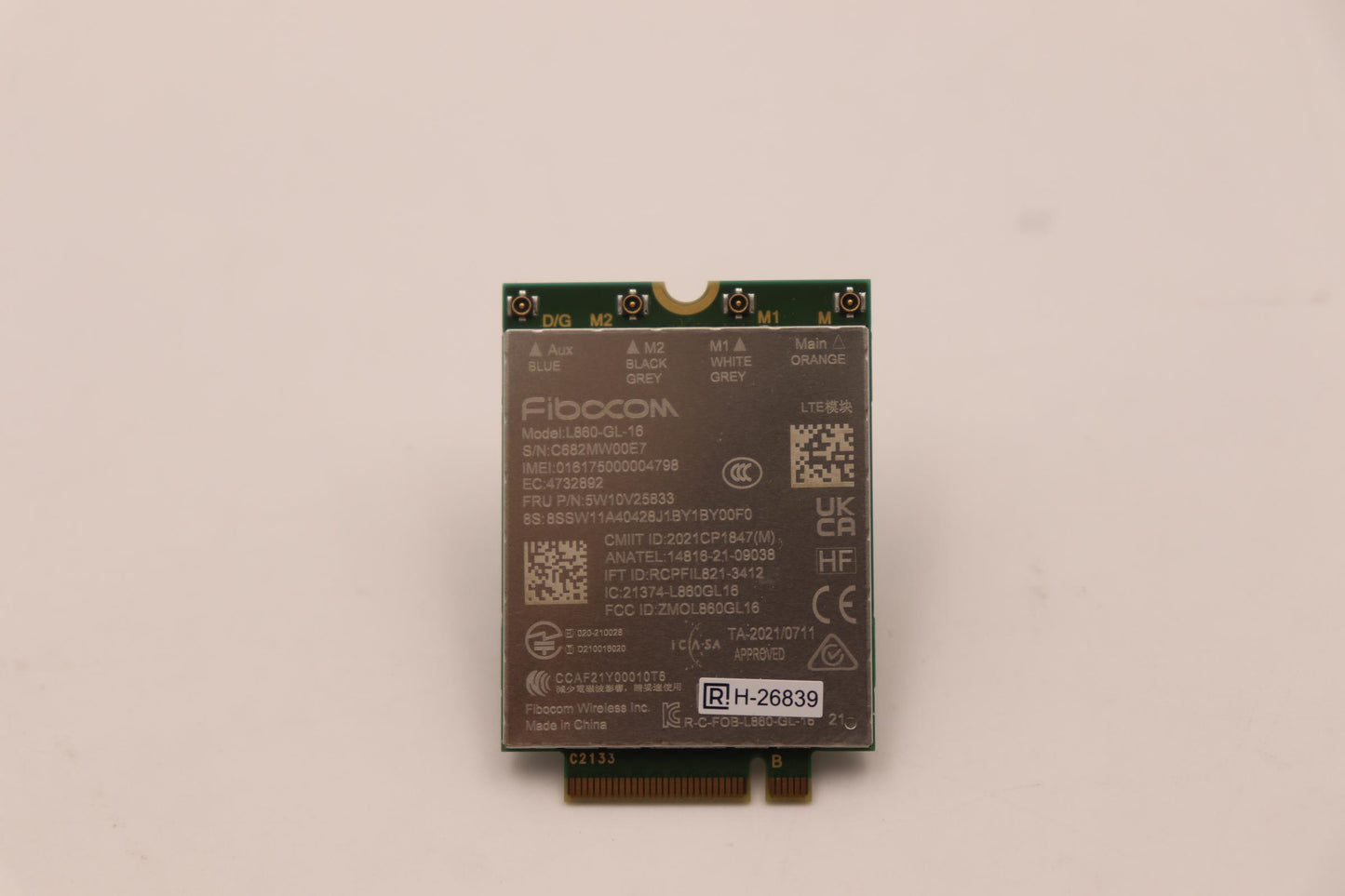 LAPTOP ITERNAL WIFI CARD FOR LENOVO THINKPAD L13-GEN 3