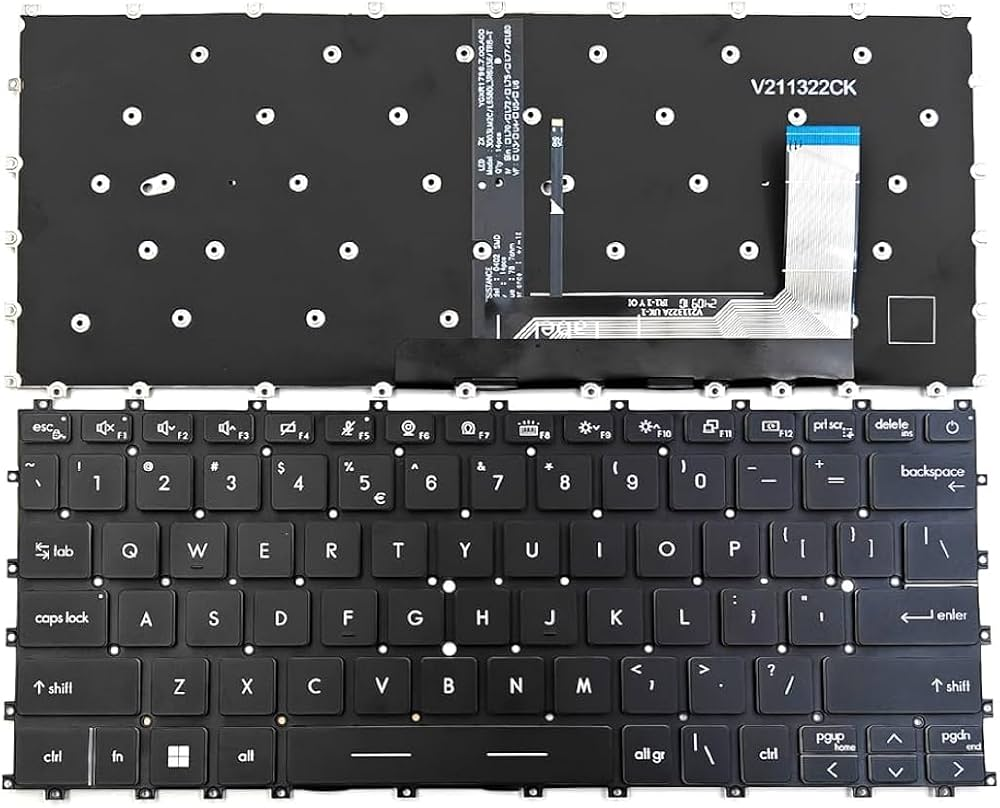 MSI MODERN 14-C 14-C11M 14-C12M 14 C12M 14-C13M 14 C13M BACKLIGHT KEYBOARD