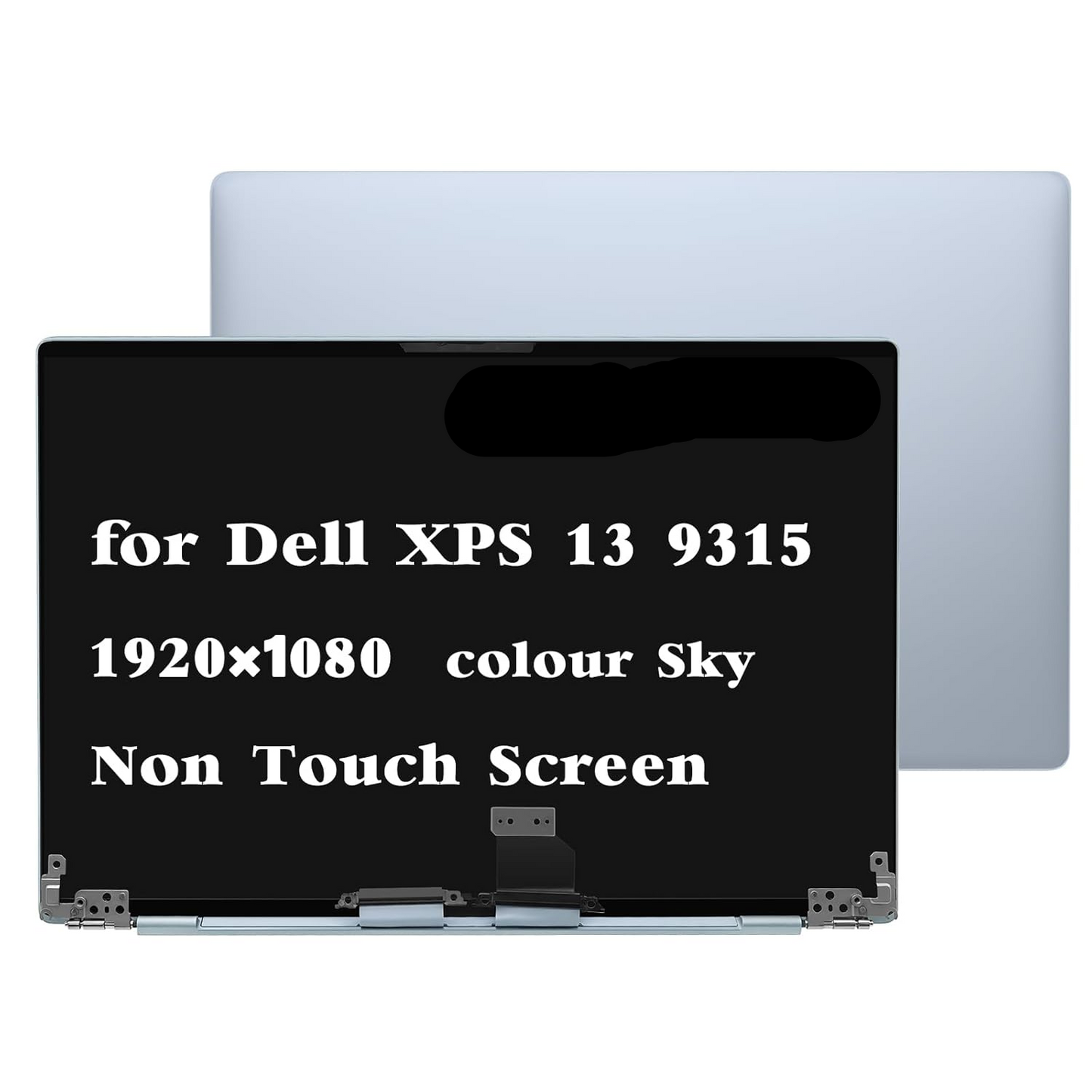 Dell XPS 13 9315 LED LCD Non-Touch Screen Display Assembly Panel / full penal / abh with screen / top cover with screen