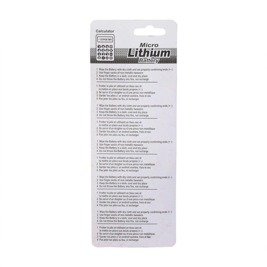 CR2032 CMOSS CELL CR2032 Battery 3V Micro Lithium Button Coin Cell - Pack of 5 Batteries