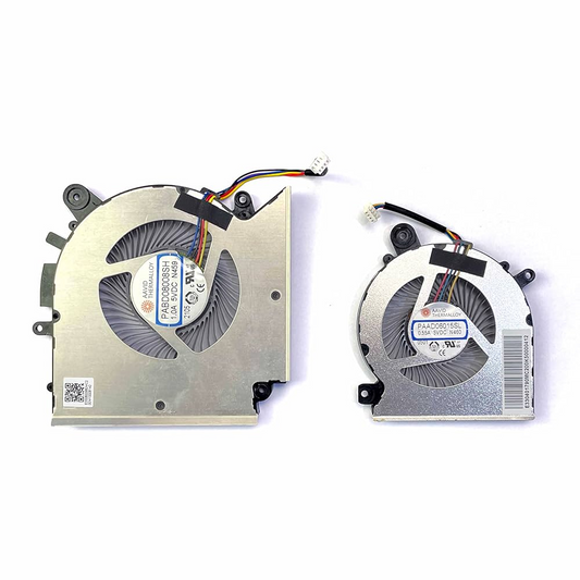 MSI GL66 GL76 CPU+GPU Cooling Fan for GL66 GL76 11UCK 11UDK 11UEK 11UGK 11UGKV, P/N: N459 N460, MS-1581 MS-1582, MS-17L1 MS-17L2