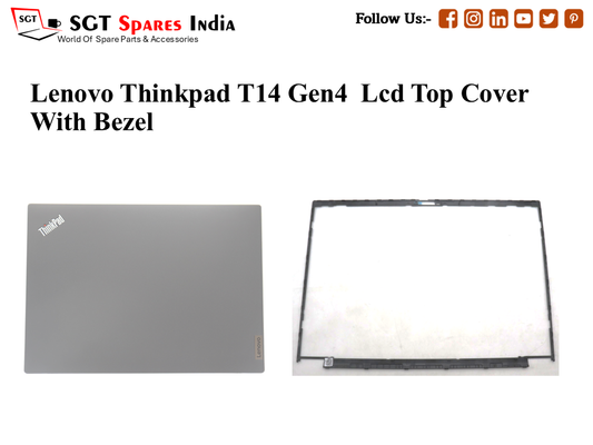 LAPTOP LCD TOP COVER WITH BAZEL FOR LENOVO THINKPAD T14 GEN4,